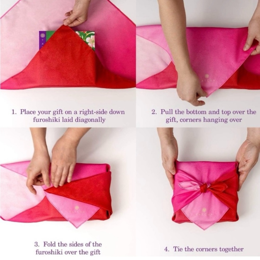 Tatcha Reusable Furoshiki Cloth Wrap - Picture 6 of 8